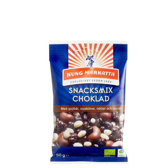 Snacksmix Choklad 50 g
