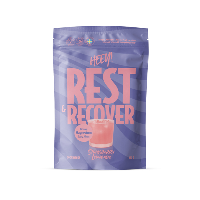 Rest & Recover Magnesium, Strawberry Lemonade, 210 g