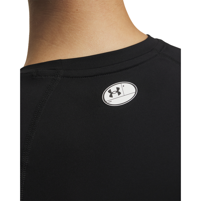 UA HG Authentics Comp LS Black
