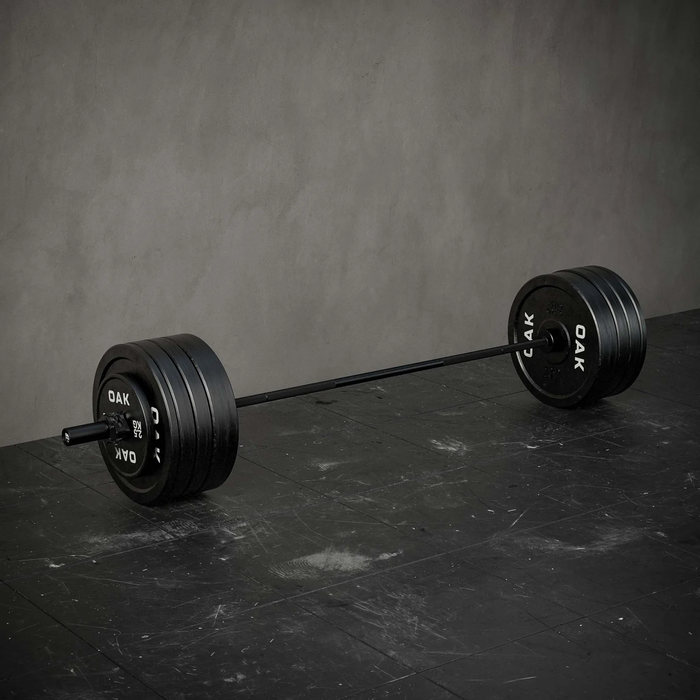 OAK Pro Skivstångspaket 20 kg med 90 kg Viktskivor