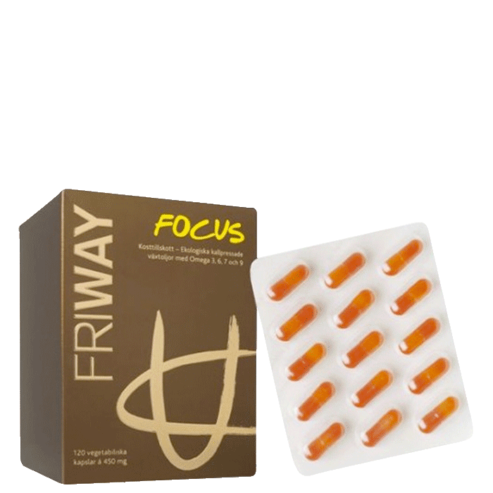 Bild av Friway Focus, 120 kapslar