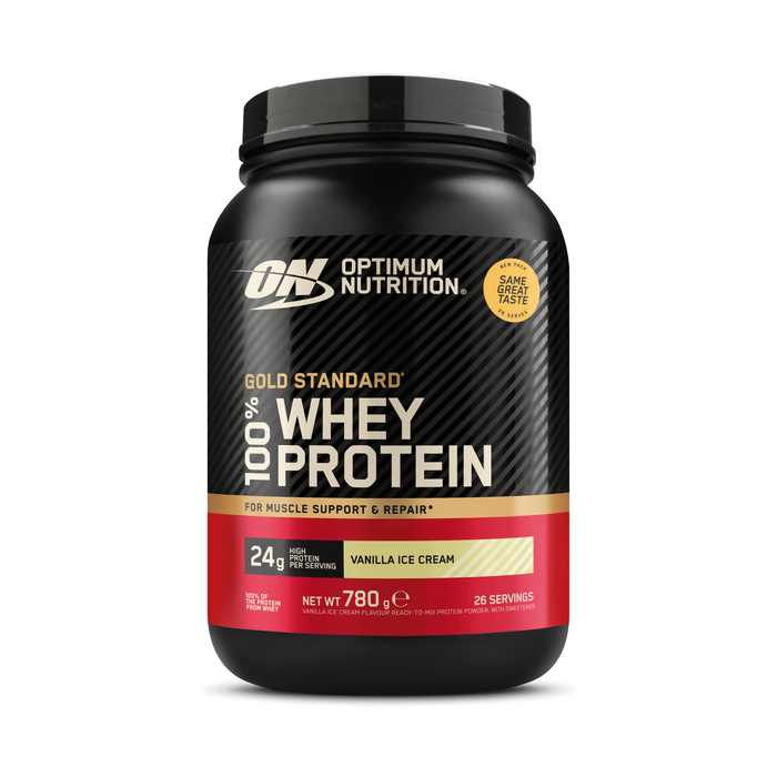 100% Whey Gold Standard Vassleprotein 780 g