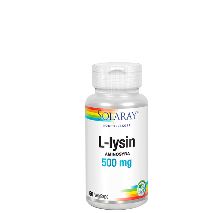 Bild av L-lysin, 60 kapslar