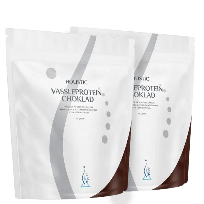 2 x Vassleprotein Choklad 750 g