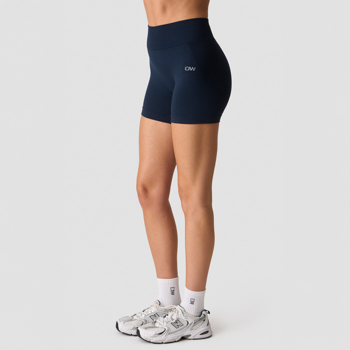 Smooth Seamless Shorts Mörkblå