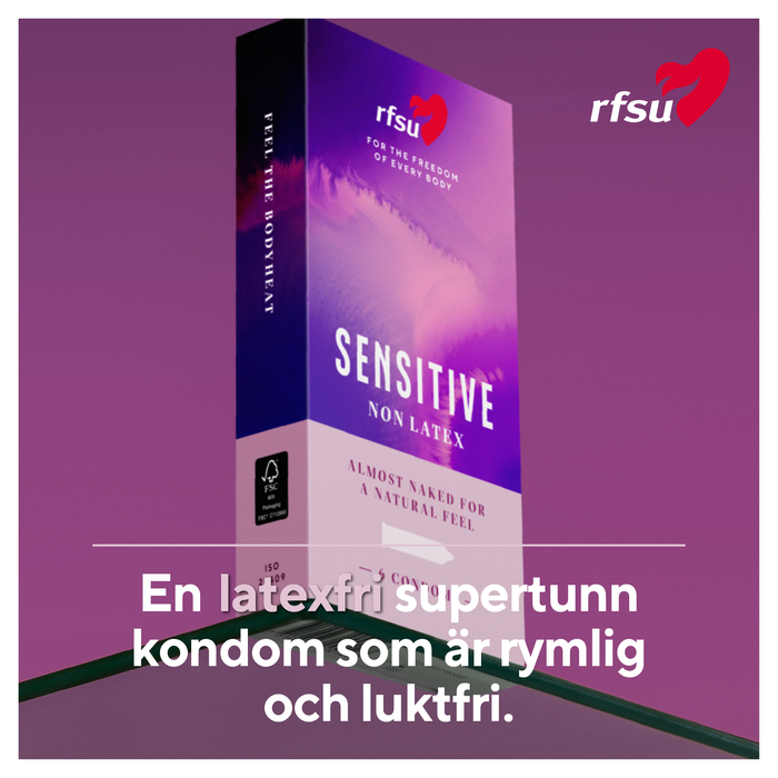 RFSU Sensitive Kondomer 6-pack