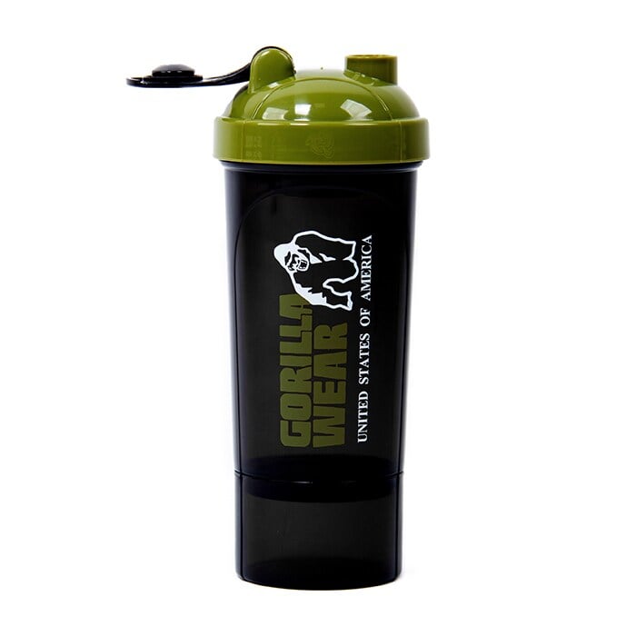 Shaker Compact Svart/Gr&ouml;n 400 ml + 100 ml