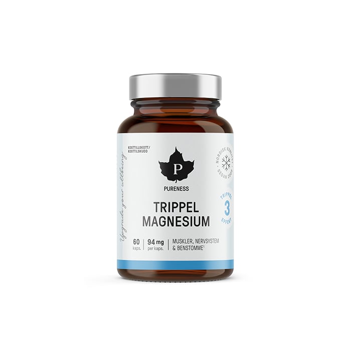Trippel Magnesium 60 kapslar
