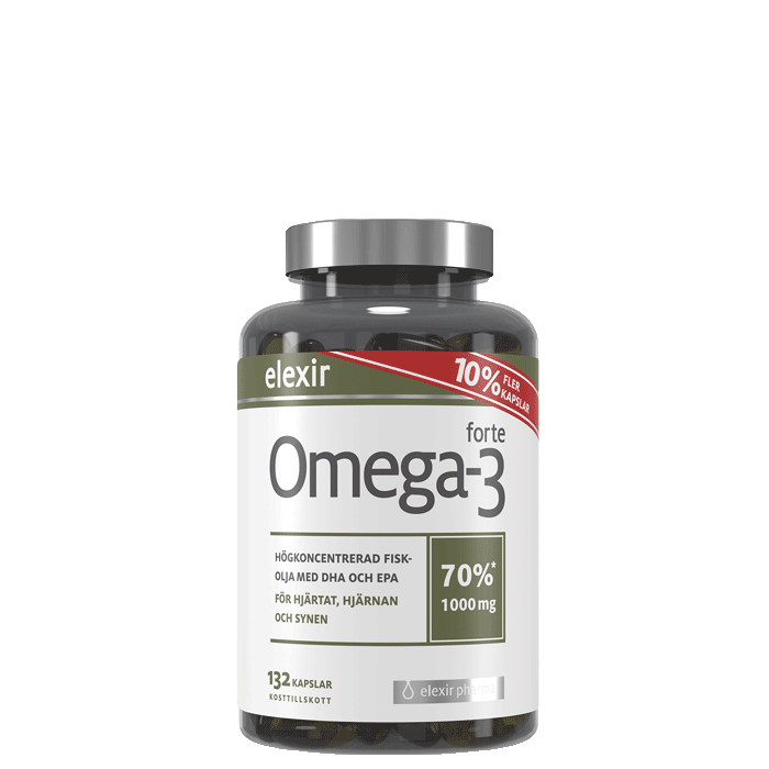 Bild av Omega-3 forte 1000 mg, 132 kapslar