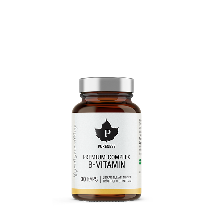 Premium Complex B-Vitamin, 30 kapslar