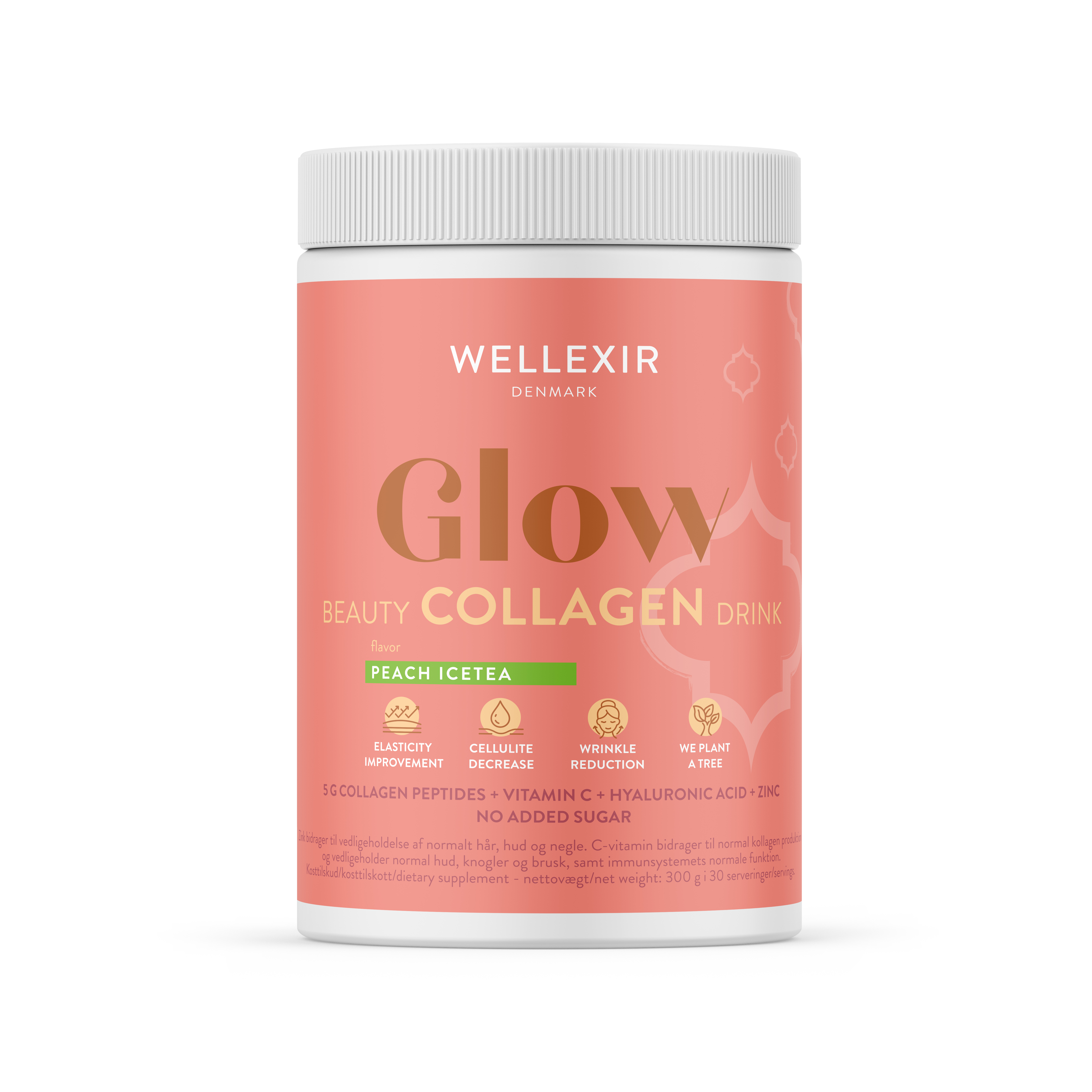 Glow Beauty Kollagen Dryck Persikoiste 360 g