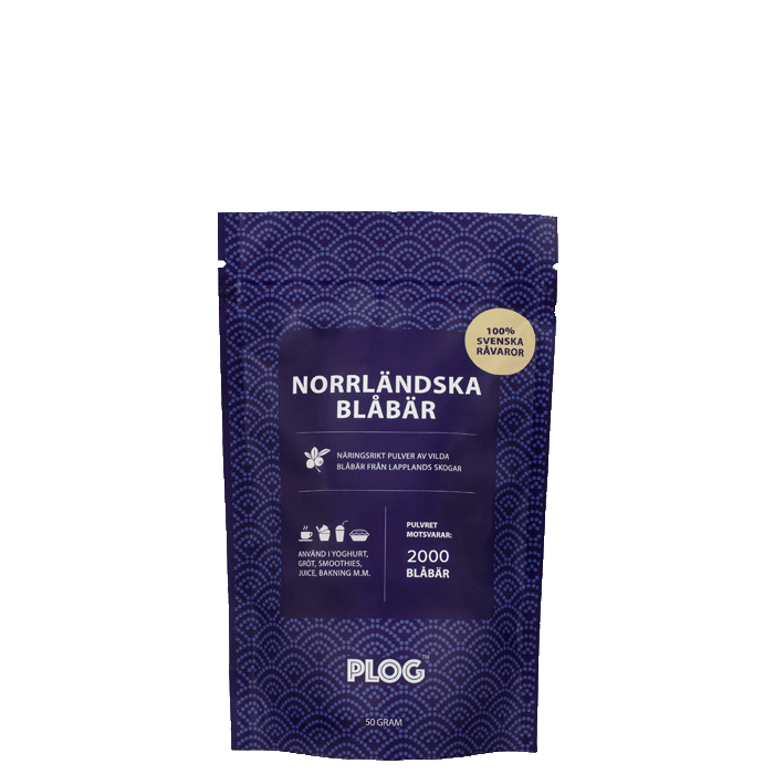 Bild av PLOG Norrländska Blåbär, 50 g