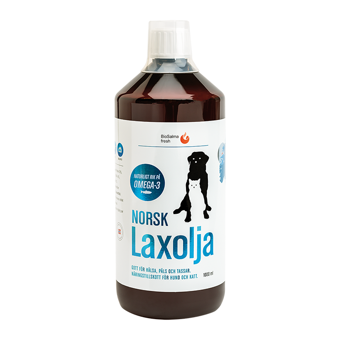 Norsk Laxolja för Hund och Katt