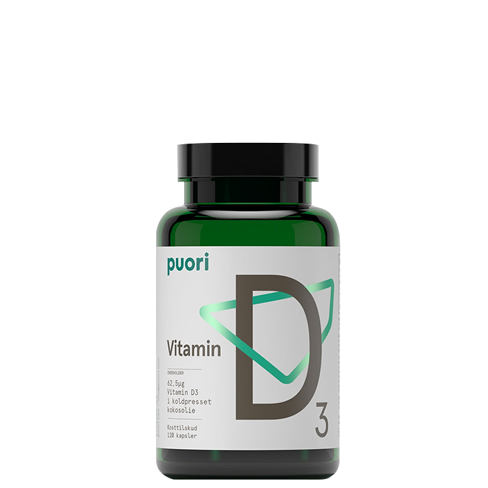 Bild av D3 D-vitamin, 120 kapslar