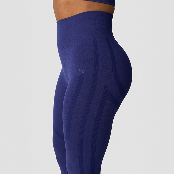 Rush Seamless Tights M&ouml;rkbl&aring;