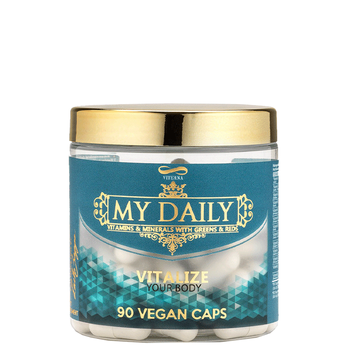 Bild av My Daily Vitamins & Minerals By Laila Bagge, 90 caps