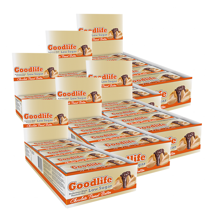 Bild av 90 x Goodlife Low Sugar, 50 g BIG BUY, Proteinbars