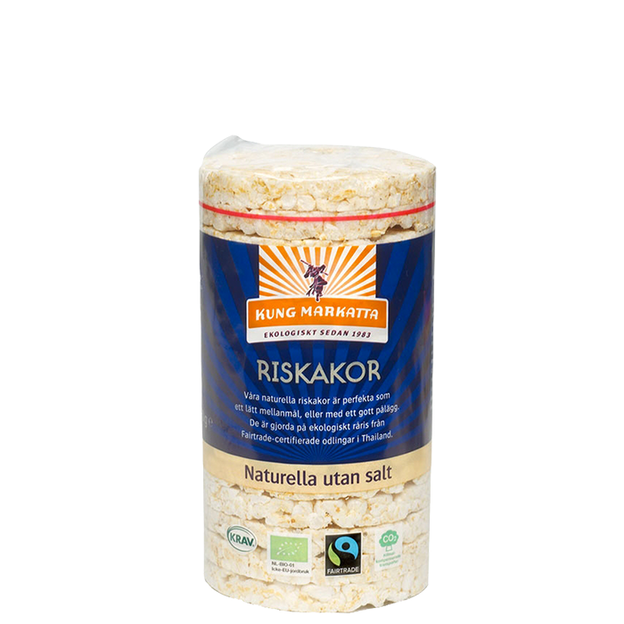 Bild av Riskakor Naturella utan salt, 90 gram