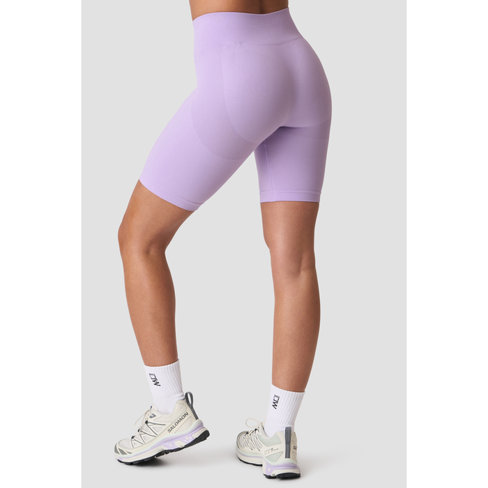 Smooth Seamless Biker Shorts Lila