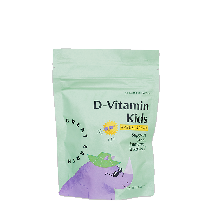 D-Vitamin Kids Apelsin Refill 60 Gummies