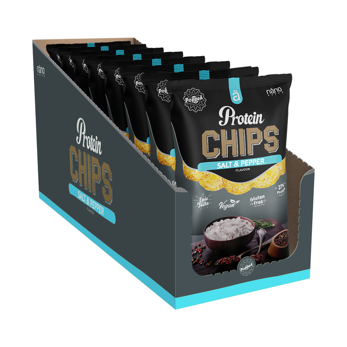 8 x Protein Chips Salt & Pepper box