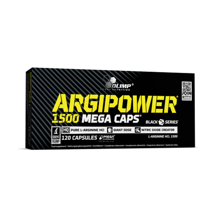 ArgiPower 1500 Mega Caps L-arginin Kapslar 120 st