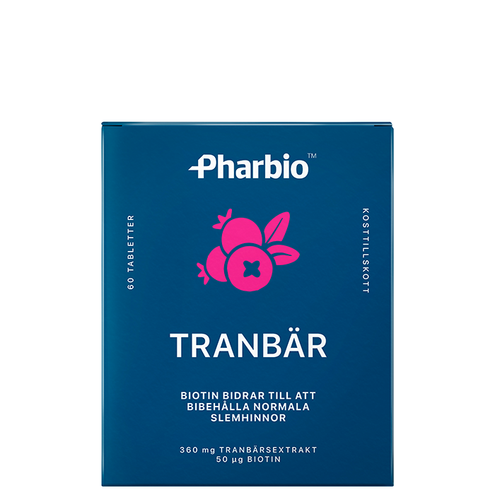Tranbär 60 tabletter