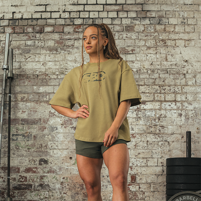 Resolve Oversized T-shirt Unisex Sand