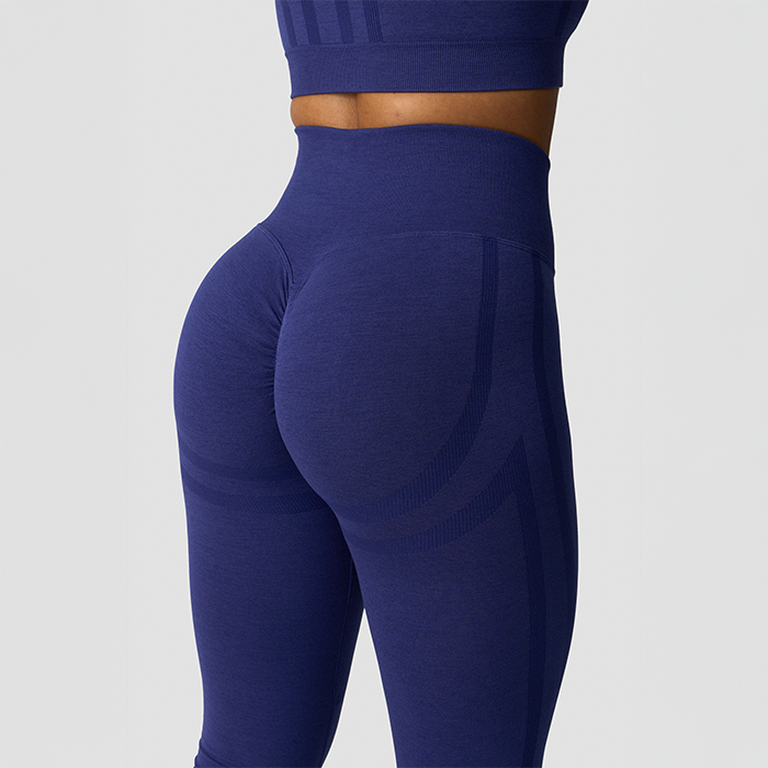 Rush Seamless Tights M&ouml;rkbl&aring;