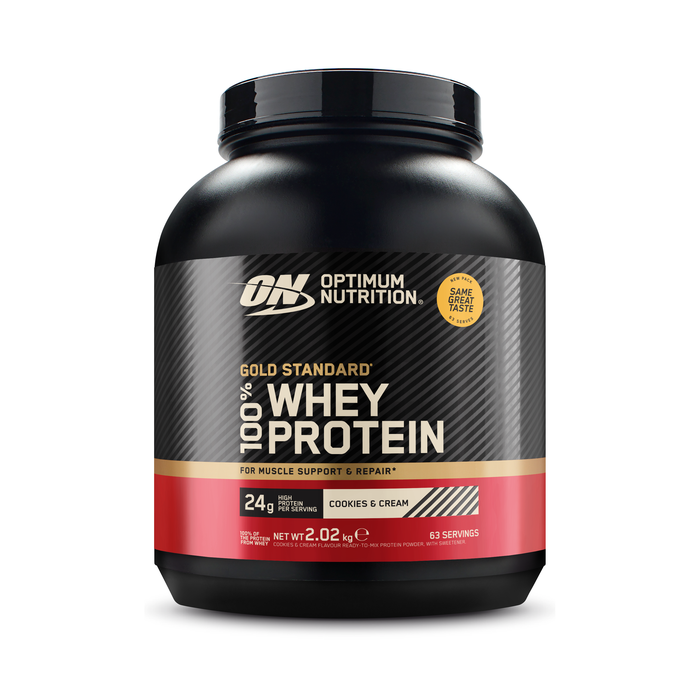100% Whey Gold Standard Vassleprotein 2 kg cookies_and_cream