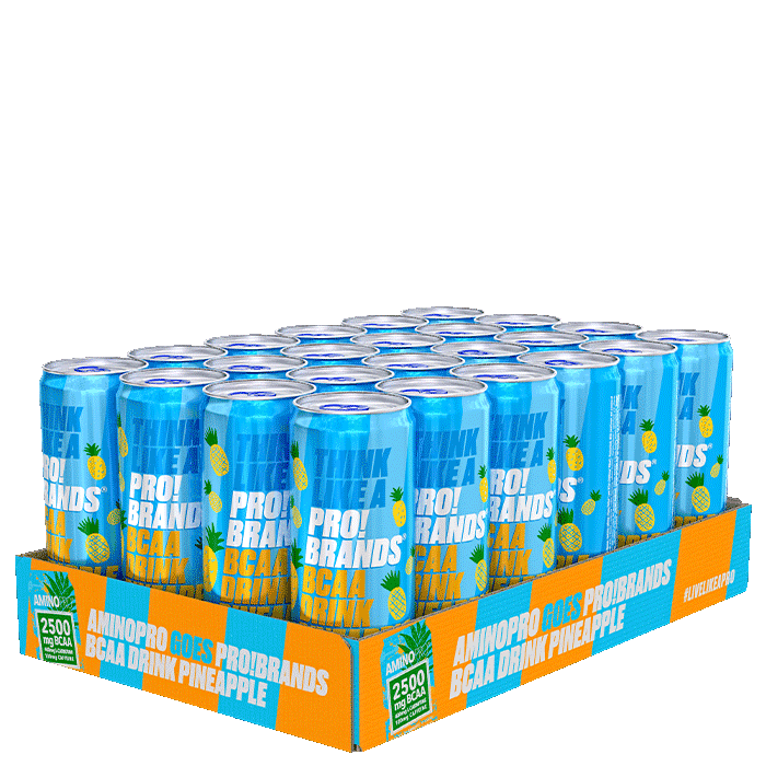24 x Pro Brands BCAA Drink, 330 ml 2 kr pant