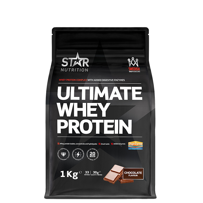 Ultimate Whey Vassleprotein 1 kg