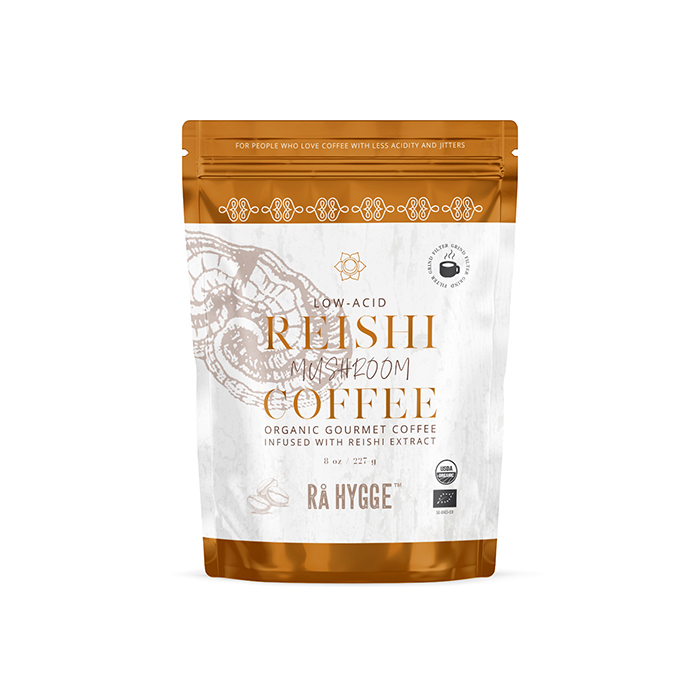 Lågsyrlig Reishi specialkaffe Bryggmalet EKO 227g