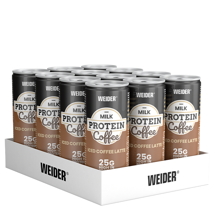 12 x Weider Protein shake, 250 ml Coffee