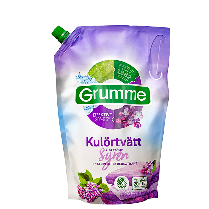 Bild av Grumme Flytande Kulörtvätt Syren, 800 ml