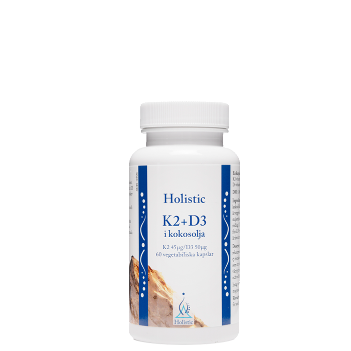 Bild av K2+D3-vitamin i kokosolja 60 kapslar