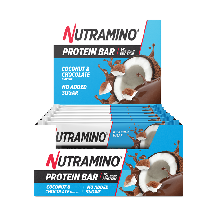 20 x Nutramino Protein Bar 50 g coconut_and_chocolate