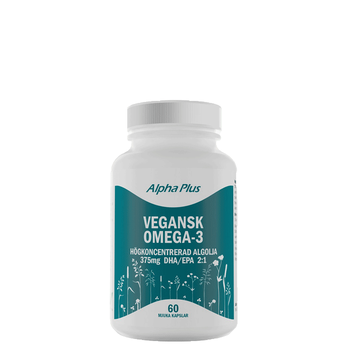 Vegansk Omega-3 Algolja)60 mjuka kapslar Kort datum