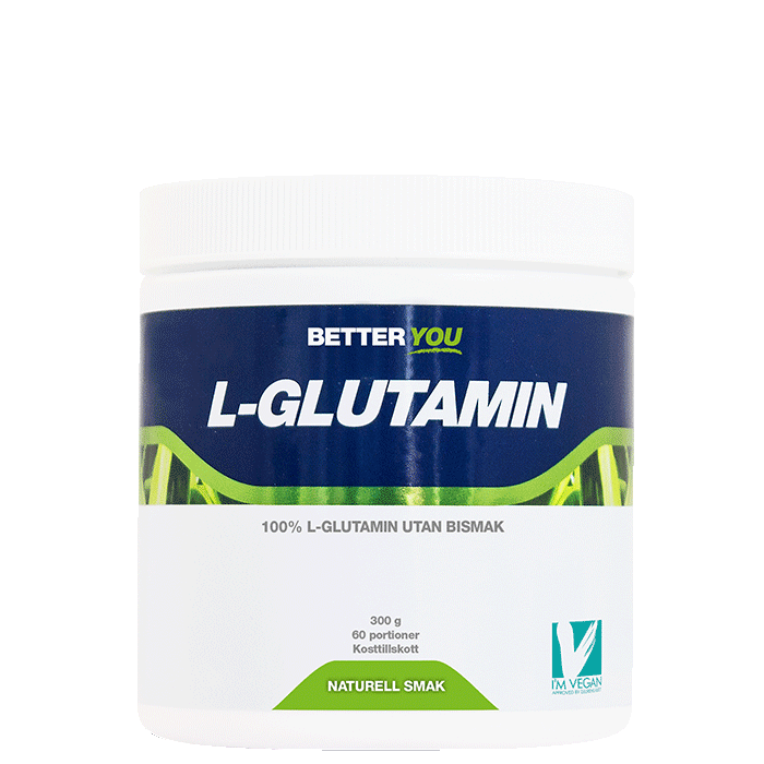 Naturligt L-Glutamin 300 g, Naturell