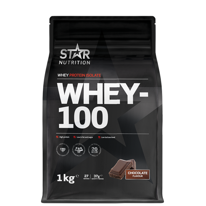 Whey-100 Vassleprotein 1 kg