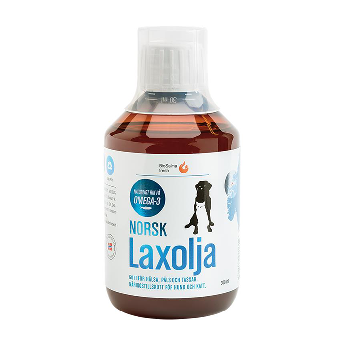 Norsk Laxolja för Hund och Katt