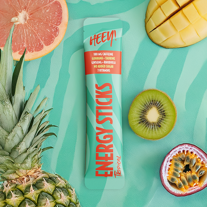 Energy Sticks Koffein + Guarana, 30 st tropical
