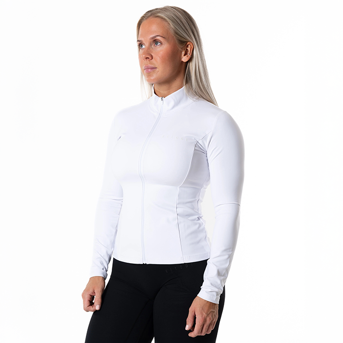 Clean Zip L&aring;ng&auml;rmad Tr&ouml;ja Vit