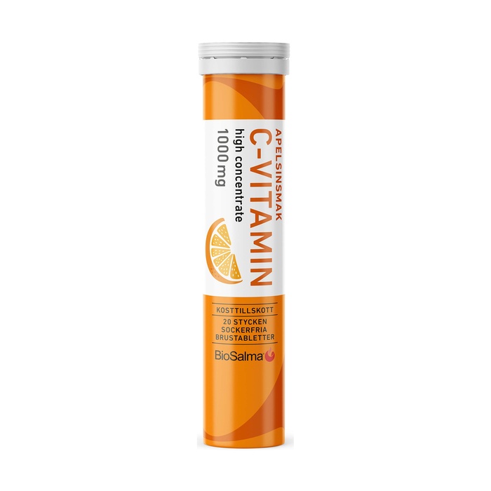 C-vitamin 1000mg 20 brustabletter