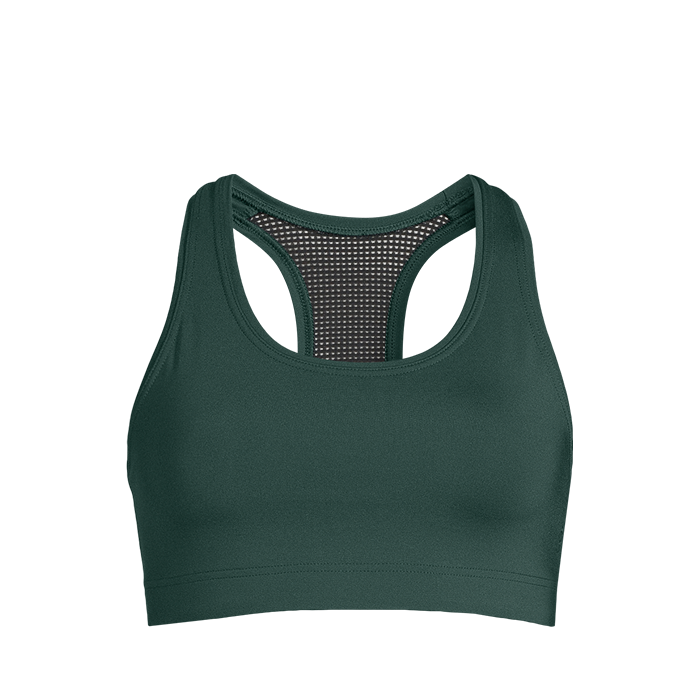 Iconic Sports Bra, Dark Pine - Casall Sportswear