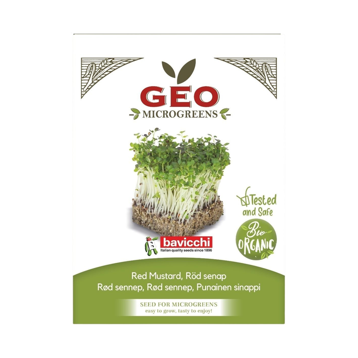 Röd Senap Microgreens Ekologisk 15g