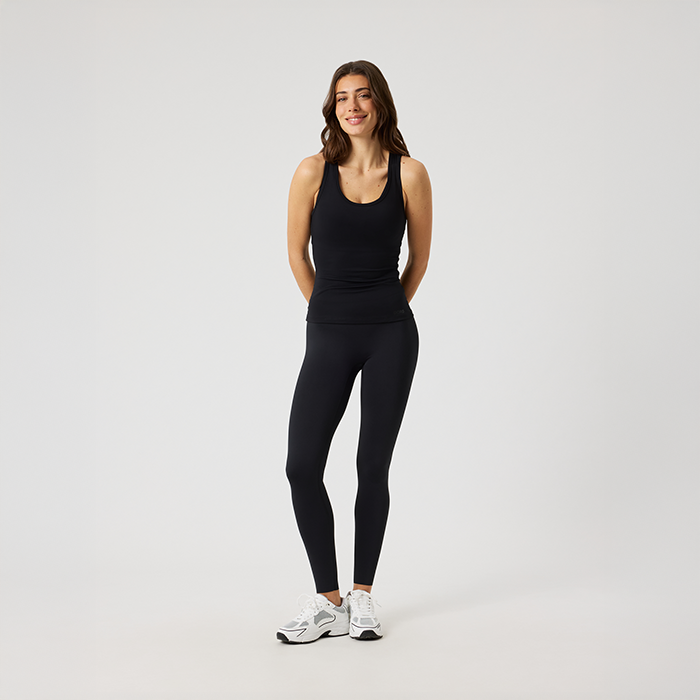 Borg Soft Racerback Linne Svart