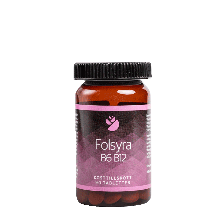 B6 B12 Folsyra 90 tabletter