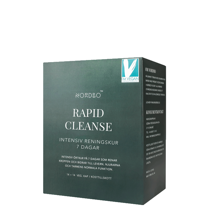 Bild av Nordbo Rapid Cleanse, 2 x 14 kapslar