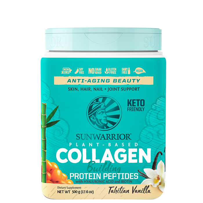 Bild av Plant Based Collagen Building Protein Peptides Tahitan Vanilla, 500 g